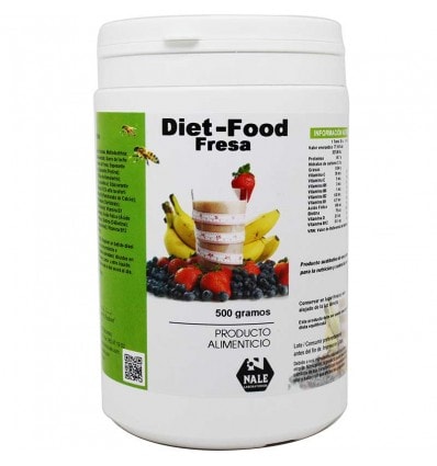 Diet Food Batido Fresa 500 g Nale - Image 1