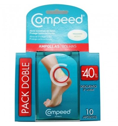 Compeed Ampollas Medianas Pack Doble 10 Unidades - Image 1