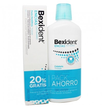 Bexident Encías CPC+Cymenol Pasta 125ml Colutorio 500ml Pack - Image 1