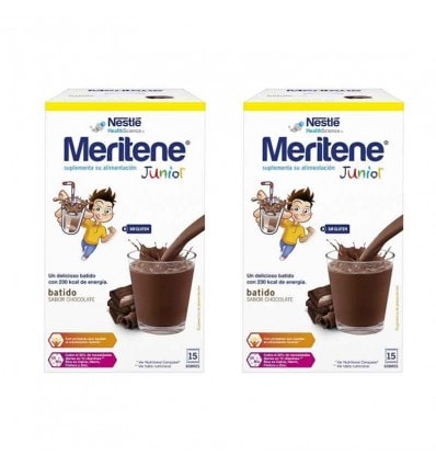 Meritene Junior Chocolate 15+15 sobres Duplo - Image 1