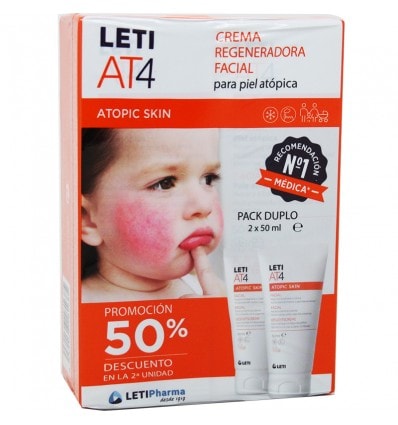 Leti At4 Crema Facial 50 ml Duplo Ahorro - Image 1