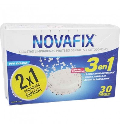 Novafix Tabletas Limpiadoras Duplo 60 unidades - Image 1
