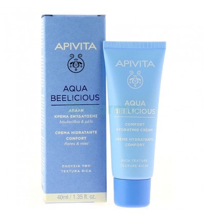 Apivita Aqua Beelicious Crema Comfort 40ml - Image 1
