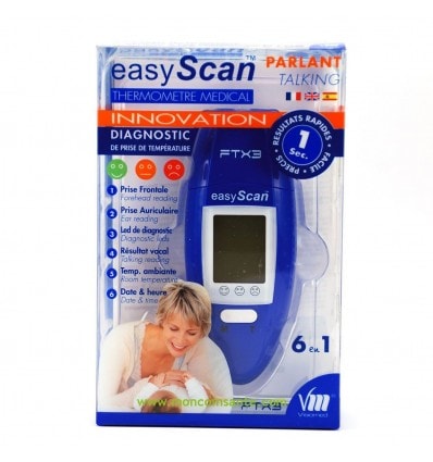 Visiomed Easy Scan Ftx3 Termometro Infrarojo Contacto - Image 1
