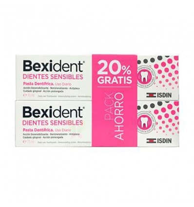 Bexident Dientes Sensibles Pasta 75ml + 75ml Duplo - Image 1
