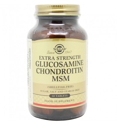 Solgar Glucosamina Condroitina Msm 60 Compimidos - Image 1
