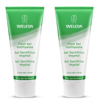 Weleda Gel Dentifrico Vegetal 75ml + 75ml Duplo Promocion - Image 1