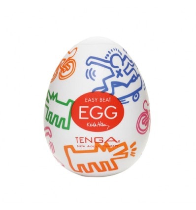 Tenga Egg Huevo Masturbador Keith Haring Street - Image 1
