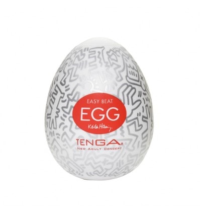 Tenga Egg Huevo Masturbador Keith Haring Party - Image 1