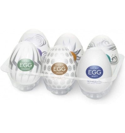 Tenga Egg Huevo Masturbador Hard Boiled 6 Unidades - Image 1