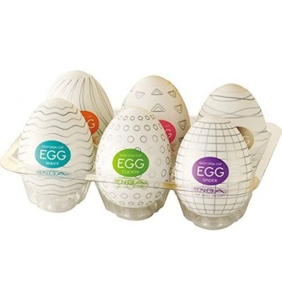 Tenga Egg Huevo Masturbador 6 Colors 6 Unidades - Image 1