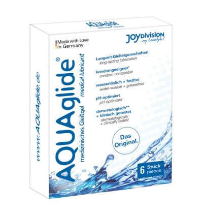 Aquaglide Lubricante Base Agua 6 Monodosis 2ml - Image 1