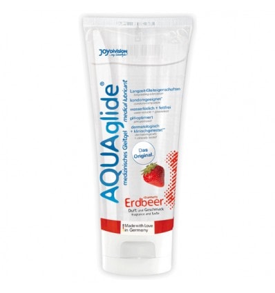 Aquaglide Lubricante Sabor Fresa 100ml - Image 1
