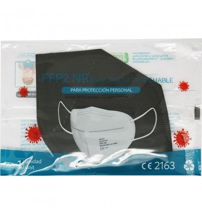 Mascarilla Ffp2 NR Xique Negra Adulto 1 Unidad - Image 1