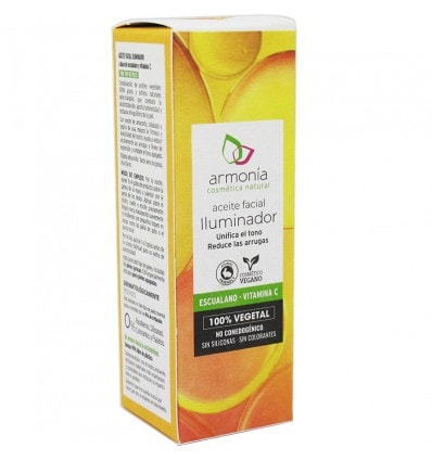 Armonía Aceite Facial Iluminador Escualano Vitamina C 15ml - Image 1