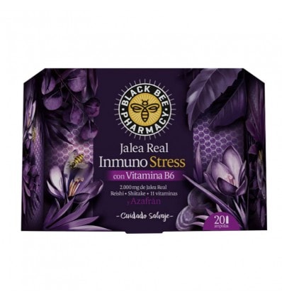 Black Bee Inmuno Stress Vitamina B6 20 Ampollas - Image 1