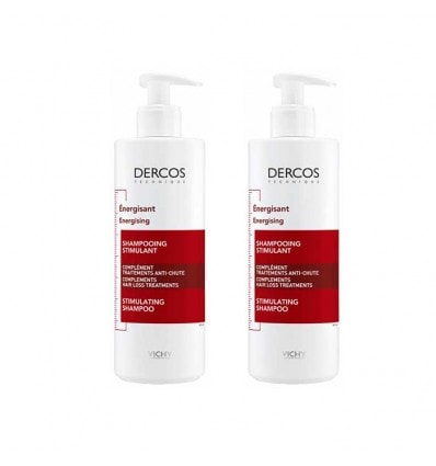 Dercos Anticaída Champú Estimulante 400ml + 400ml Duplo Pack - Image 1