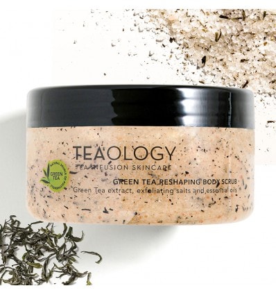 Teaology Green Tea Reshaping Body Scrub 450 Gramos - Image 1