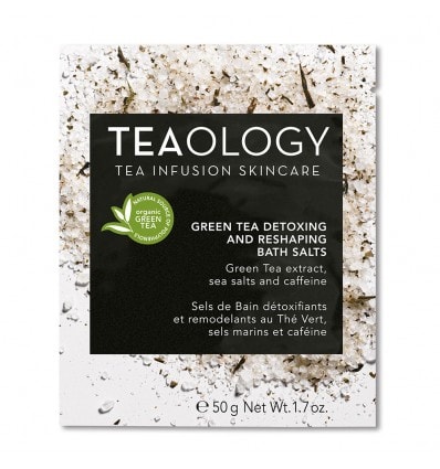 Teaology Green Tea Detoxing And Reshaping Salt Bath 50 Gramos - Image 1