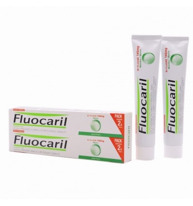 Fluocaril Menta Pasta Dental 75ml + 75ml Pack Duplo - Image 1
