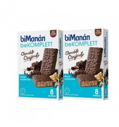 Bimanán Bekomplett Barrita Chocolate Crujiente 8 Barritas + 8 Barritas - Image 1