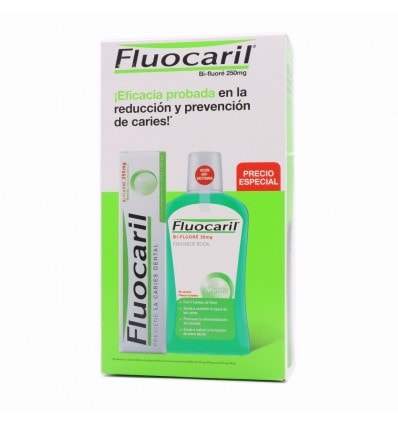 Fluocaril Pack Pasta dentifrica 125ml + Colutorio 500ml - Image 1