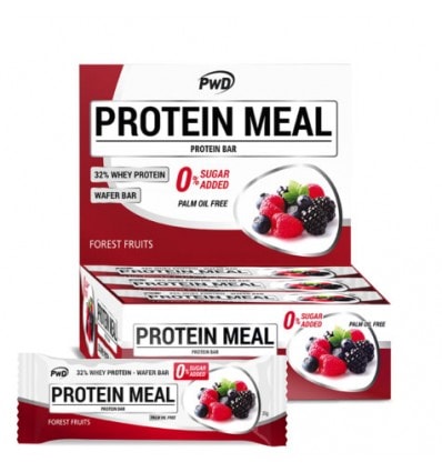 Protein Meal Barritas Frutas Del Bosque 12 Unidades Pwd Nutrition - Image 1