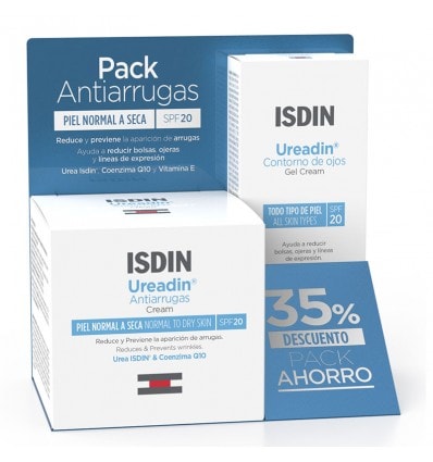 Isdin Ureadin Crema Antiarrugas SPF20 Crema Facial 50ml + Contorno Ojos 15 ml - Image 1