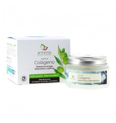 Armonía Crema Colágeno Aceite Oliva Hialurónico 50ml - Image 1