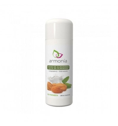 Armonía Leche Limpiadora Desmaquillante Almendras Dulces Aloe Vera 250ml - Image 1