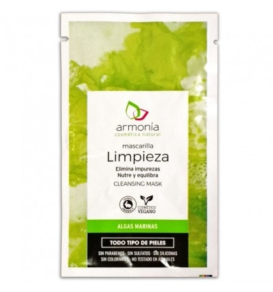 Armonía Mascarilla Facial Algas Limpia Purifica 1 Sobre - Image 1