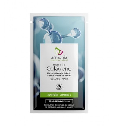 Armonía Mascarilla Colágeno Alantoína Vitamina E 1 Sobre - Image 1