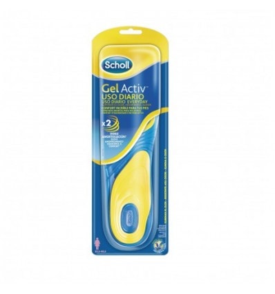 Scholl Plantillas Gel Activ de Uso Diario Mujer Talla 35,5-40,5 - Image 1