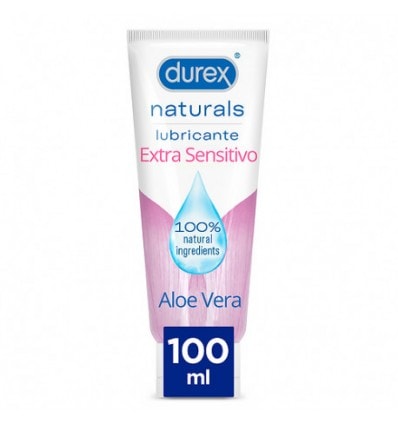 Durex Naturals Lubricante Extra Sensitivo Aloe Vera 100ml - Image 1