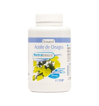 Onagra Aceite 200 Perlas 500 mg Nutrabasicos Drasanvi - Image 1