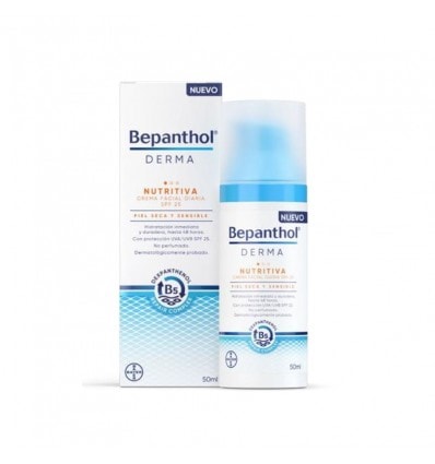 Bepanthol Derma Crema Facial Diaria Nutritiva Spf25 50ml - Image 1