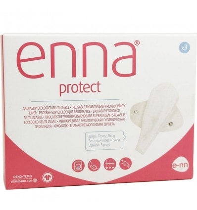 Enna Protect Salvaslip Tanga Reutilizable 3 Unidades - Image 1