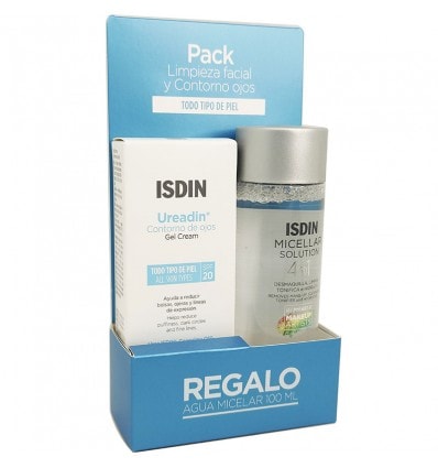 Isdin Ureadin Contorno de Ojos Spf20 15ml + Agua Micelar 100ml - Image 1