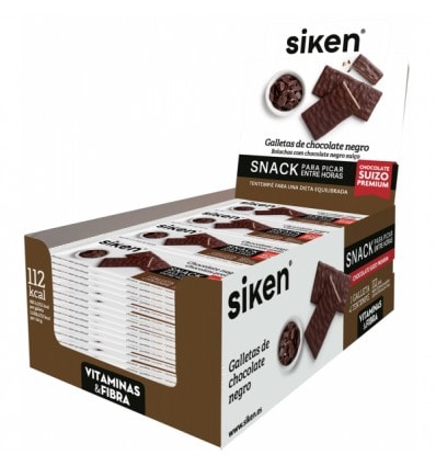 Siken Snack Galleta Chocolate Leche 22g Caja 32 Unidades - Image 1