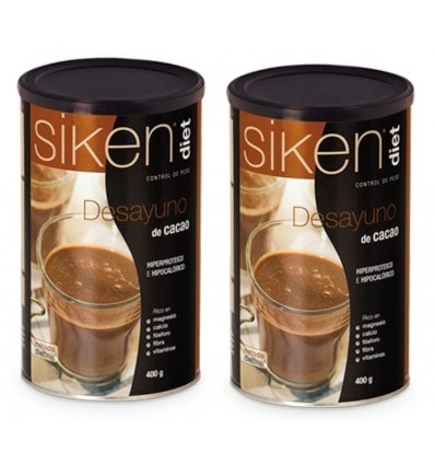 Siken Diet Desayuno Cacao 400g + 400g Duplo Promoción - Image 1