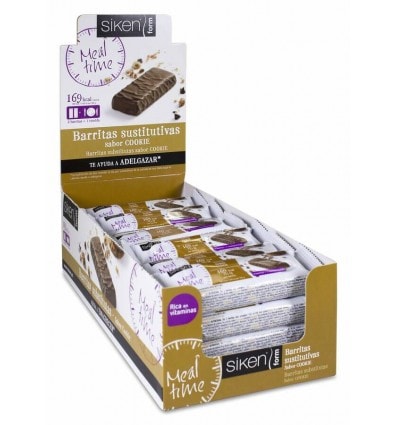 Siken Sustitutivo Barrita Cookie 44g Expositor 24 Unidades - Image 1