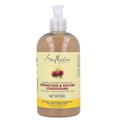 Shea Moisture Acondicionador Fortificante Reparador Jamaican Black Castor Conditioner 384 ml - Image 1