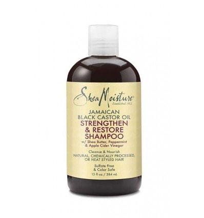Shea Moisture Jamaican Black Castor Oil Strengthen & Restore Shampoo 384 ml - Image 1