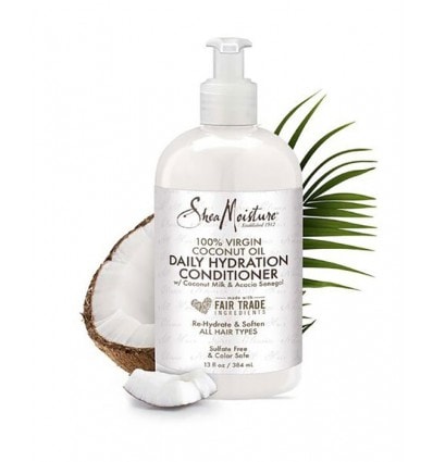 Shea Moisture 100% Virgin Coconut Oil Hydration Acondicionador 384 ml - Image 1