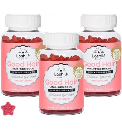 Lashile Good Hair 180 Gominolas Pack Tres Meses - Image 1