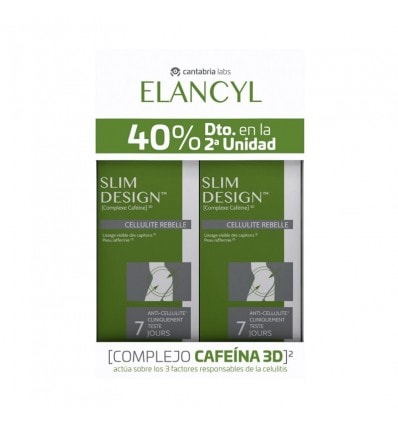 Elancyl Slim Design Celulitis Rebelde Pack Duplo 200ml + 200ml - Image 1