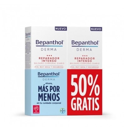 Bepanthol Derma Reparador Intenso Bálsamo 200ml + 200ml Duplo Promoción - Image 1