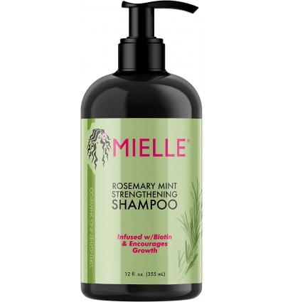 MIELLE Rosemary Mint Scalp & Hair Strength Champu 355 ml - Image 1