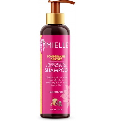 MIELLE Pomegranate & Honey Moisturizing & Detangling Champu 355 ml - Image 1