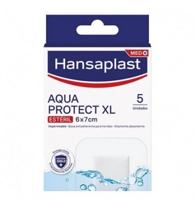 Hansaplast Apósito Aqua Protect Anti-bacteriano XL 5 Unidades - Image 1